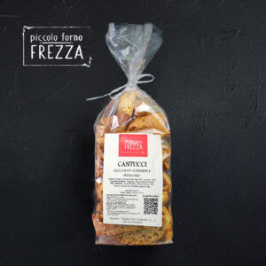 Cantucci cioccolato e pistacchio