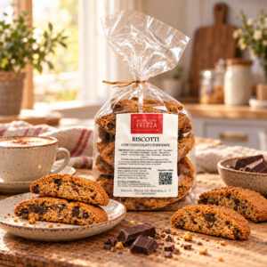 Biscotti con cioccolato fondente